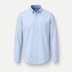 Oxford Button-Down Shirt - Light Blue