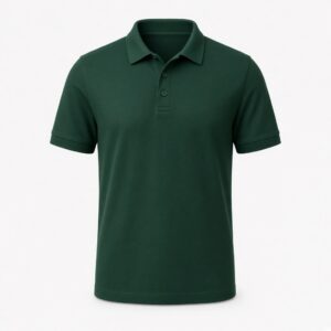 Classic Piqué Polo Shirt - Forest Green