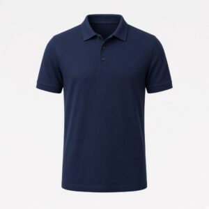 Classic Piqué Polo Shirt - Navy
