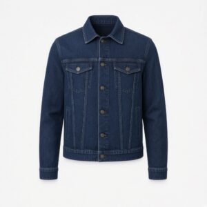 Denim Trucker Jacket - Dark Wash