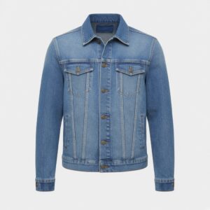 Denim Trucker Jacket - Mid Wash