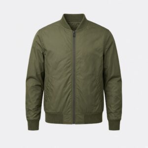 Lightweight Bomber Jacket - Olive