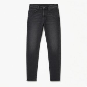 Slim Fit Stretch Jeans - Washed Black