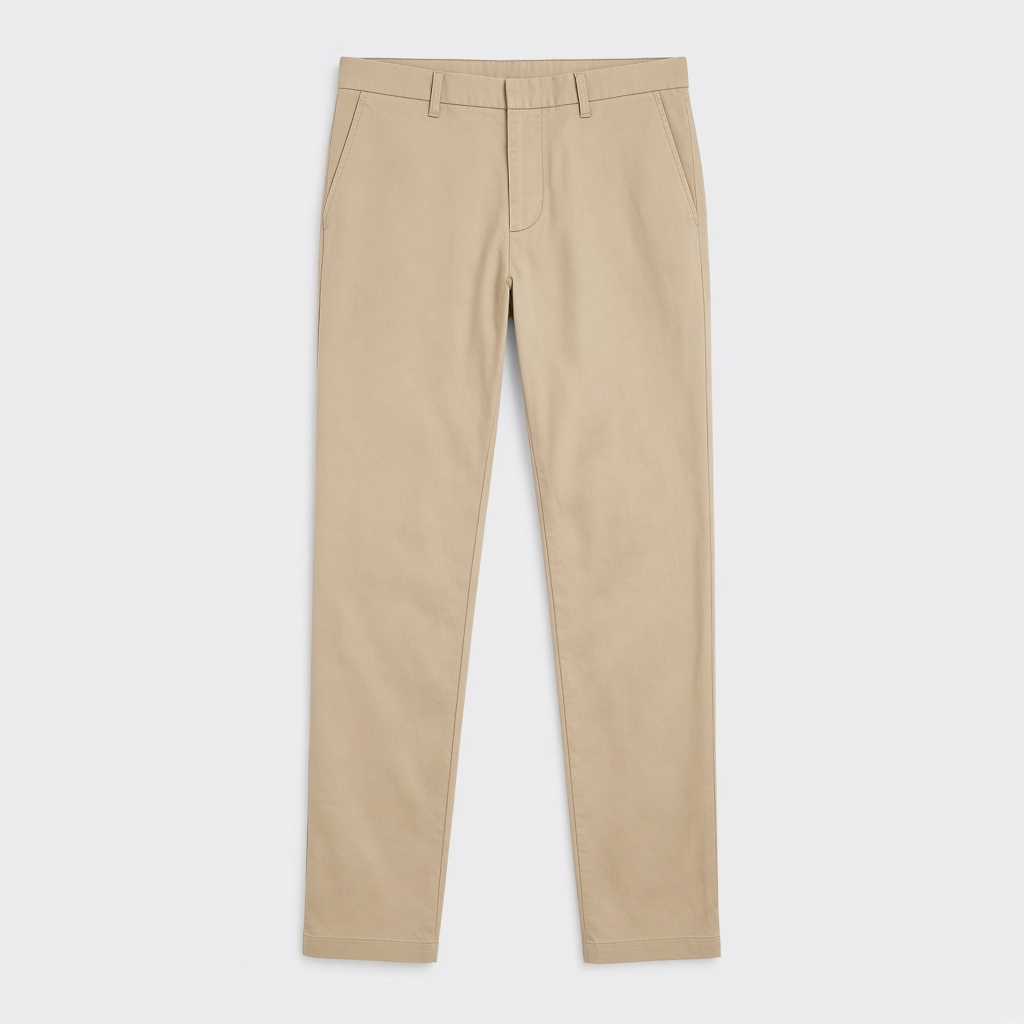 Stretch Chino Trousers - Khaki