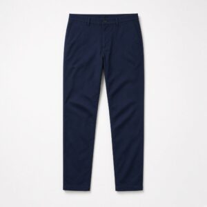 Stretch Chino Trousers - Navy