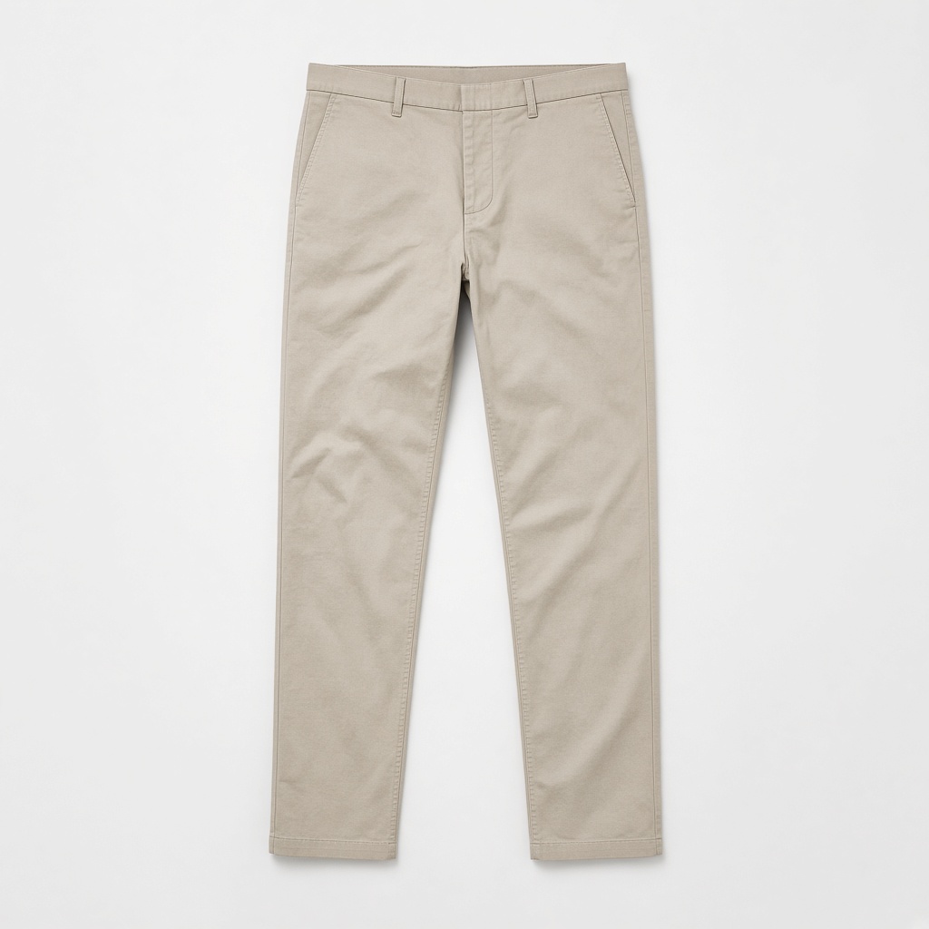 Stretch Chino Trousers - Stone
