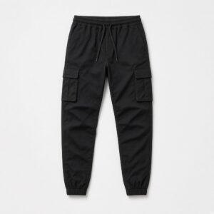 Cargo Jogger Pants - Black